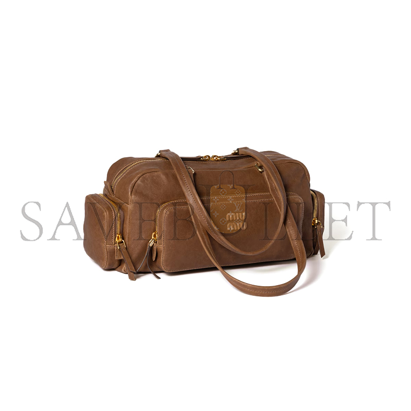 M1v M1v pocket washed nappa leather bag 5bb175 (32*15.5*11cm)